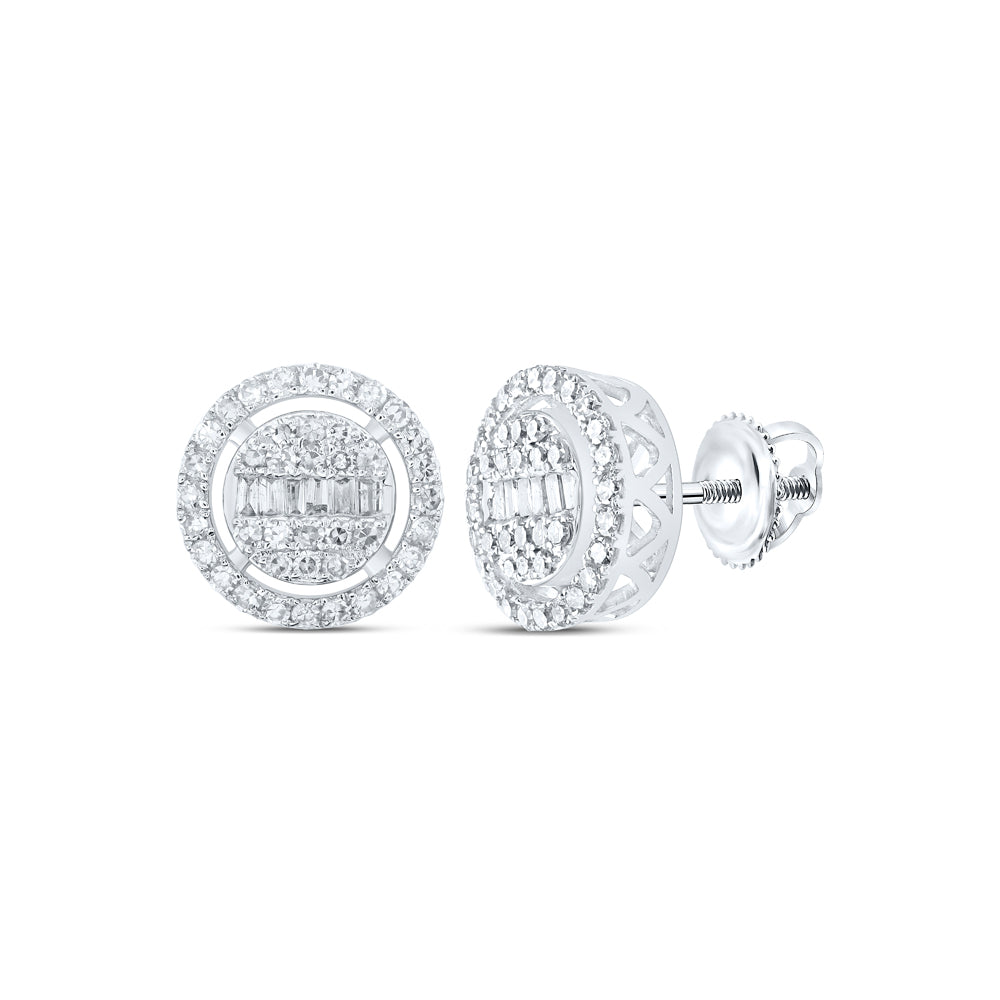 1/2CTW-DIA NK FASHION ROUND SHAPE EARRING
