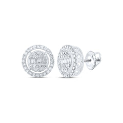 1/2CTW-DIA NK FASHION ROUND SHAPE EARRING