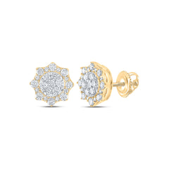 3/4CTW-DIA NK EARRING