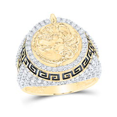 1 3/4CTW-DIA NK MENS RING