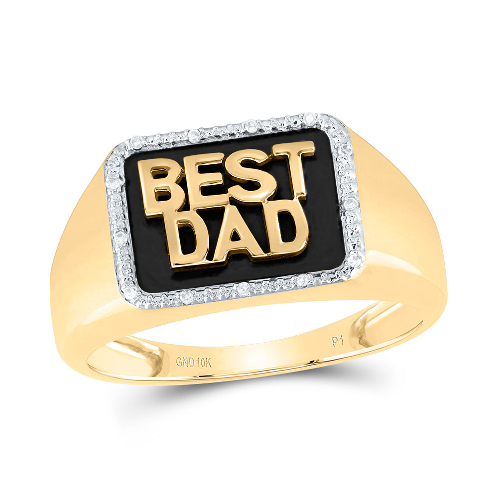 1/20CTW-DIA P1 DAD MENS RING