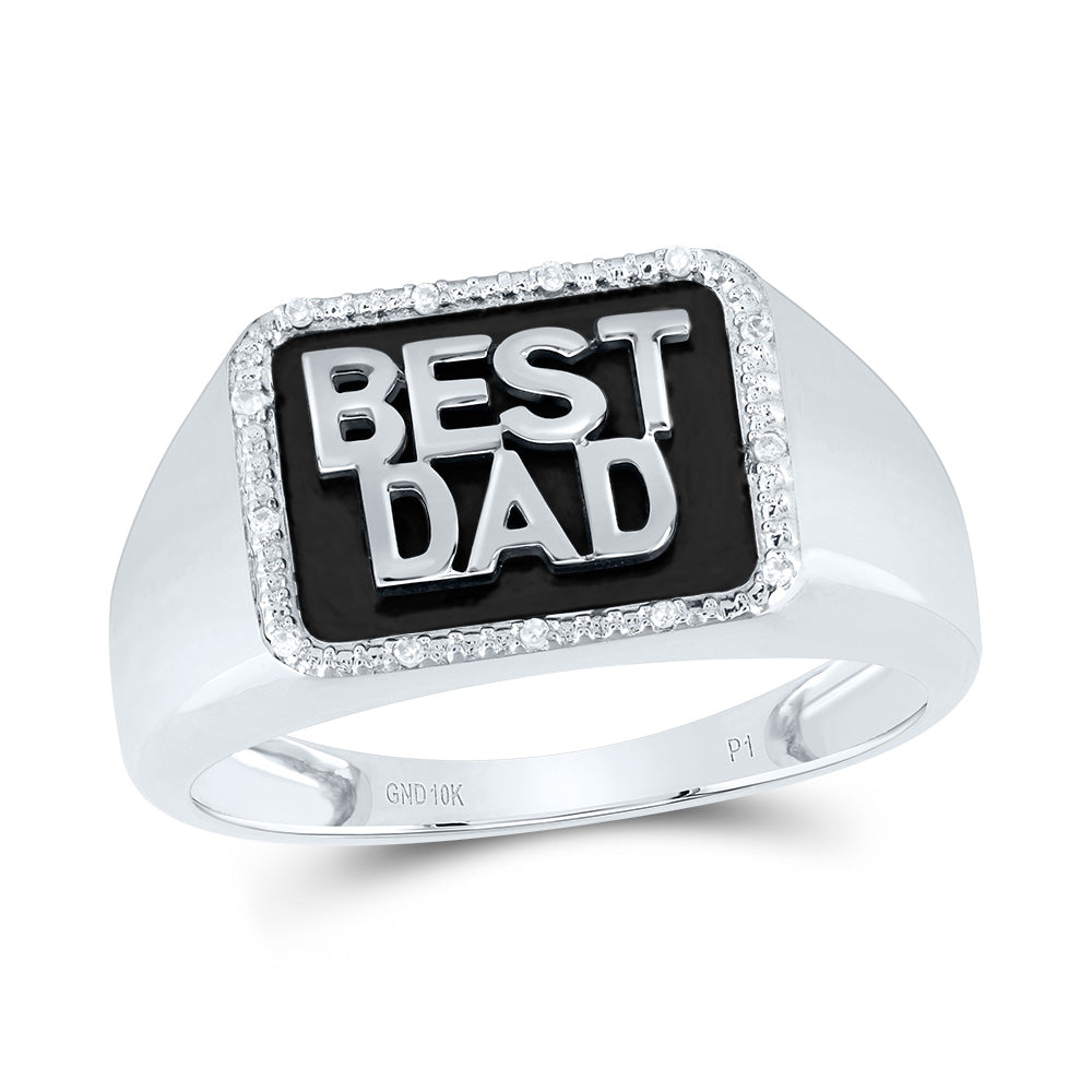 1/20CTW-DIA P1 DAD MENS RING