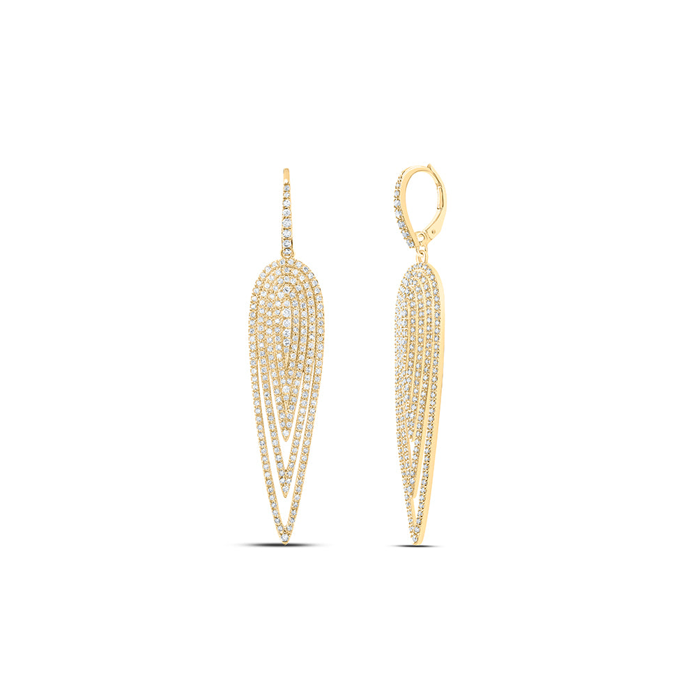 1 1/2CTW-DIA NK EARRING