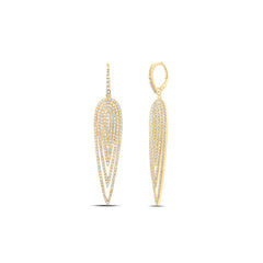 1 1/2CTW-DIA NK EARRING