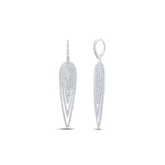1 1/2CTW-DIA NK EARRING