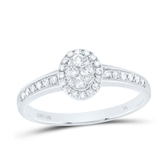 1/4CTW-DIA NK RING