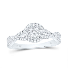 1/2CTW-DIA NK ROUND RING