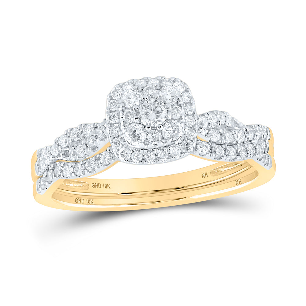 1/2CTW-DIA NK BRIDAL SET