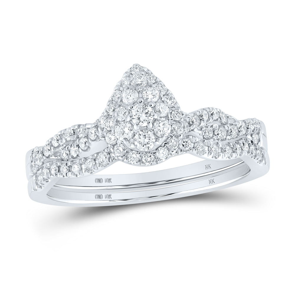 1/2CTW-DIA NK BRIDAL SET