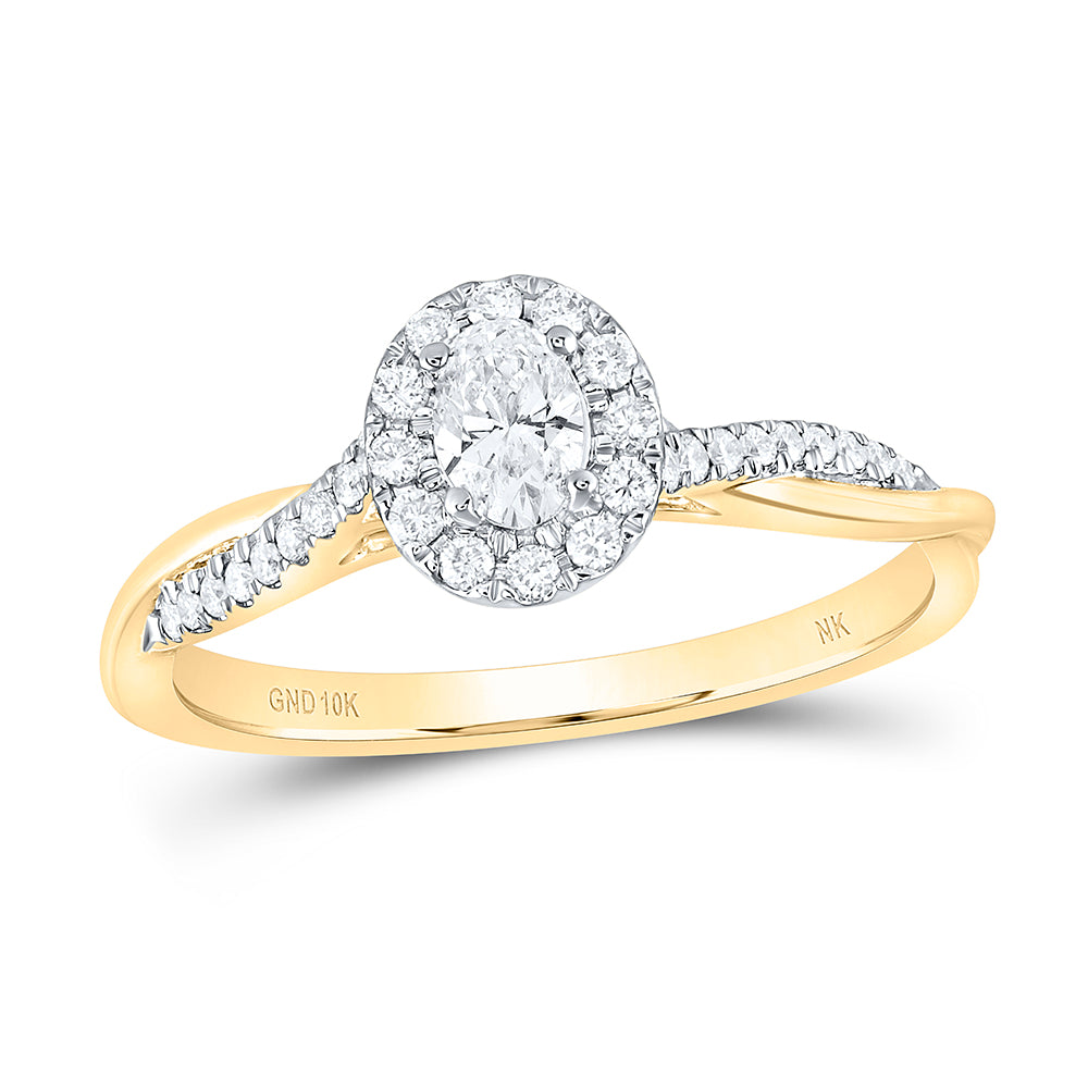 1/3CT-DIA NK 1/5CT-COVAL ENGAGEMENT SINGLE HALO