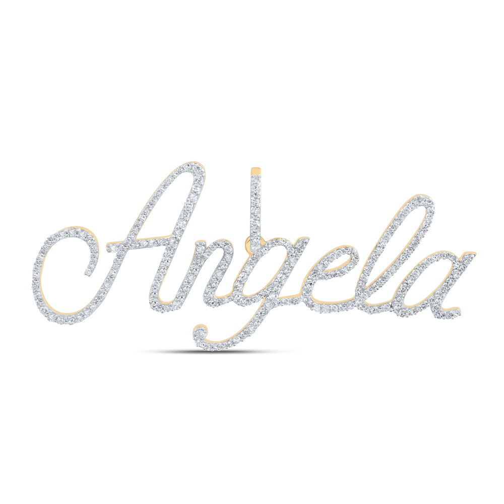 1CTW-DIA P1 "Angela" INITIAL PENDANT