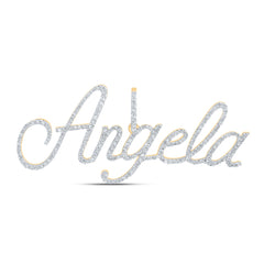 1CTW-DIA P1 "Angela" INITIAL PENDANT