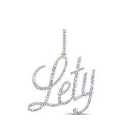 5/8CTW-DIA P1 "Lety" INITIAL PENDANT