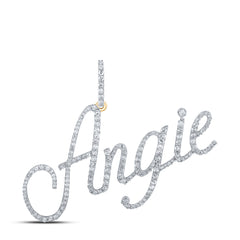 3/4CTW-DIA P1 "Angie" INITIAL PENDANT