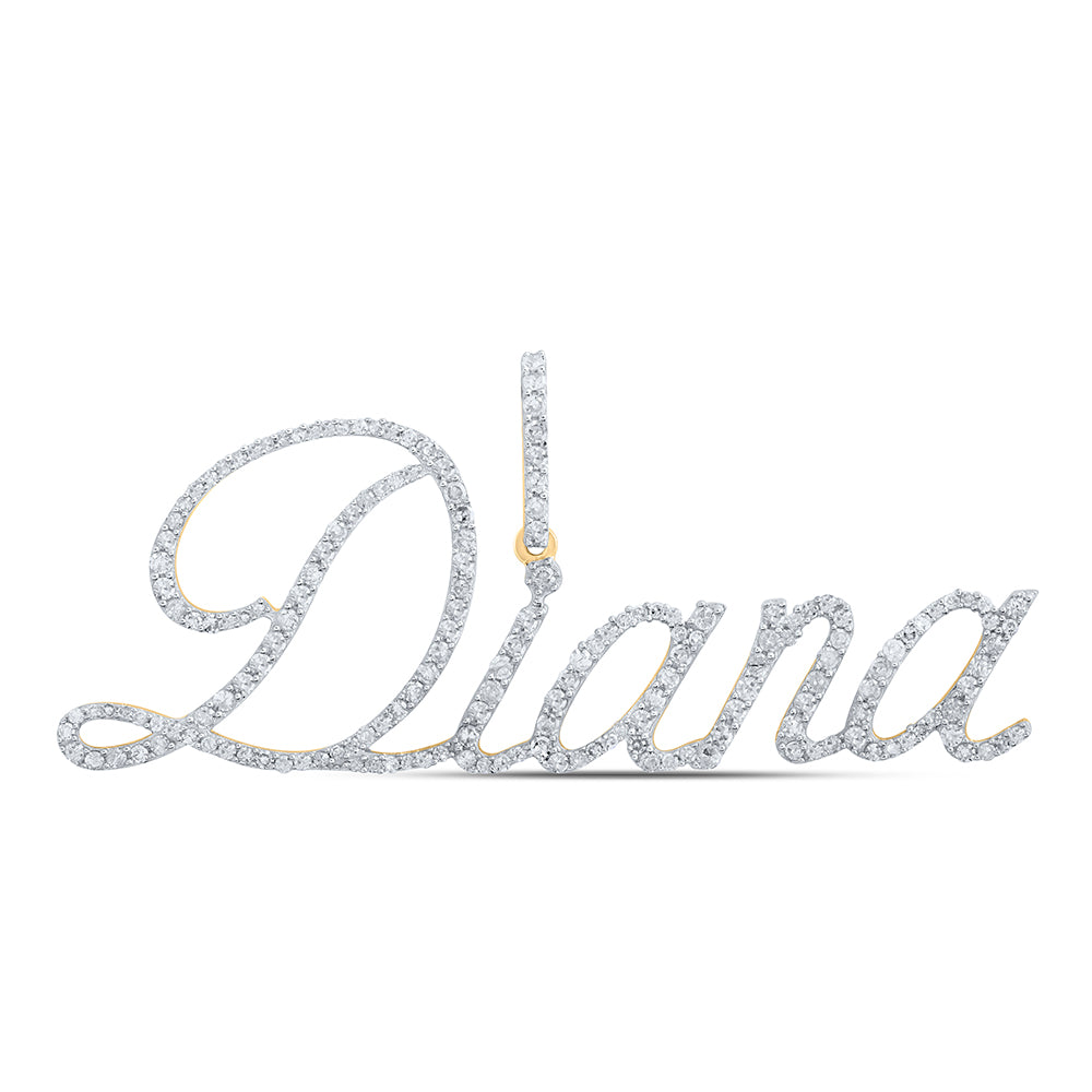 7/8CTW-DIA P1 "Diana" INITIAL PENDANT