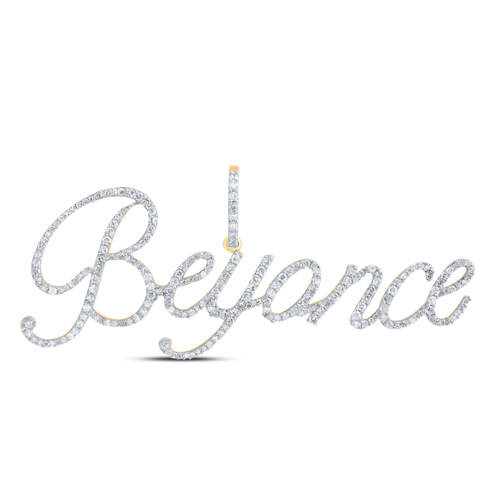 1CTW-DIA P1 "Beyance" INITIAL PENDANT