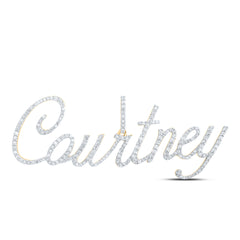 1CTW-DIA P1 "Courtney" INITIAL PENDANT