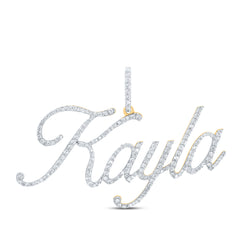 7/8CTW-DIA P1 "Kayla" INITIAL PENDANT
