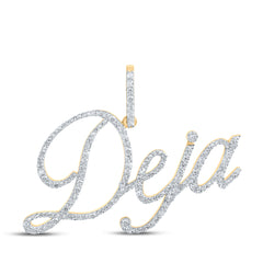 3/4CTW-DIA P1 "Deja" INITIAL PENDANT