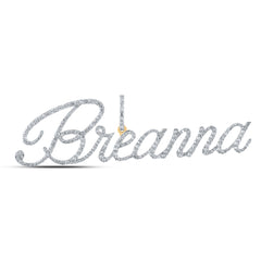 1 1/5CTW-DIA P1 "Breanna" INITIAL PENDANT