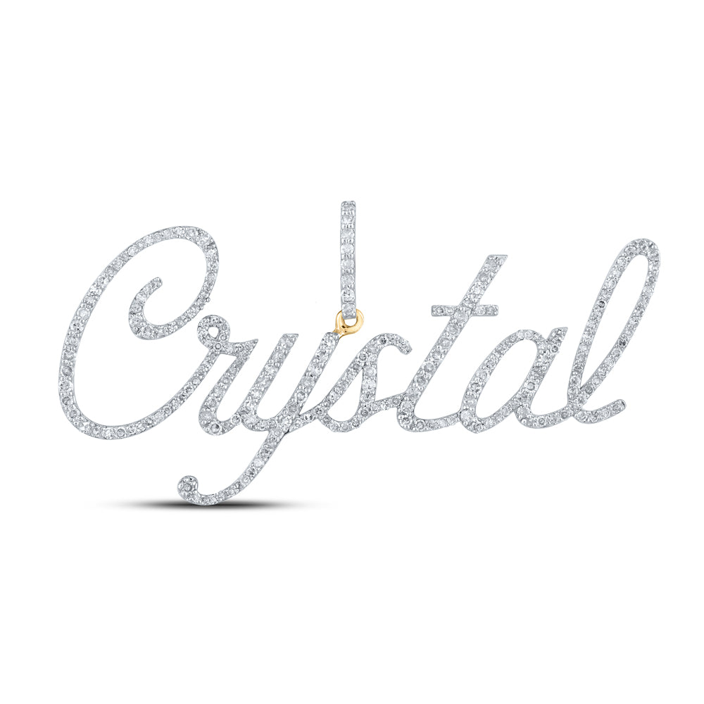 1CTW-DIA P1 "Crystal" INITIAL PENDANT