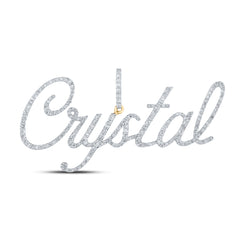 1CTW-DIA P1 "Crystal" INITIAL PENDANT