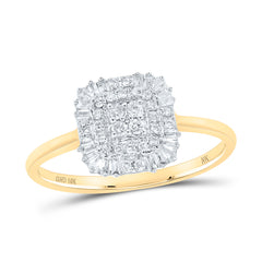 1/4CTW-DIA NK BAGUETTE RING
