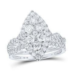 1 1/2CTW-DIA NK BRIDAL SET