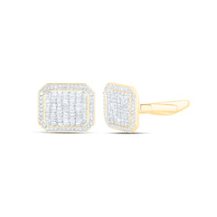 1 1/4CTW-DIA NK CUFF LINK