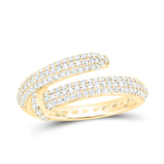 1/2CTW-DIA NK NAIL RING