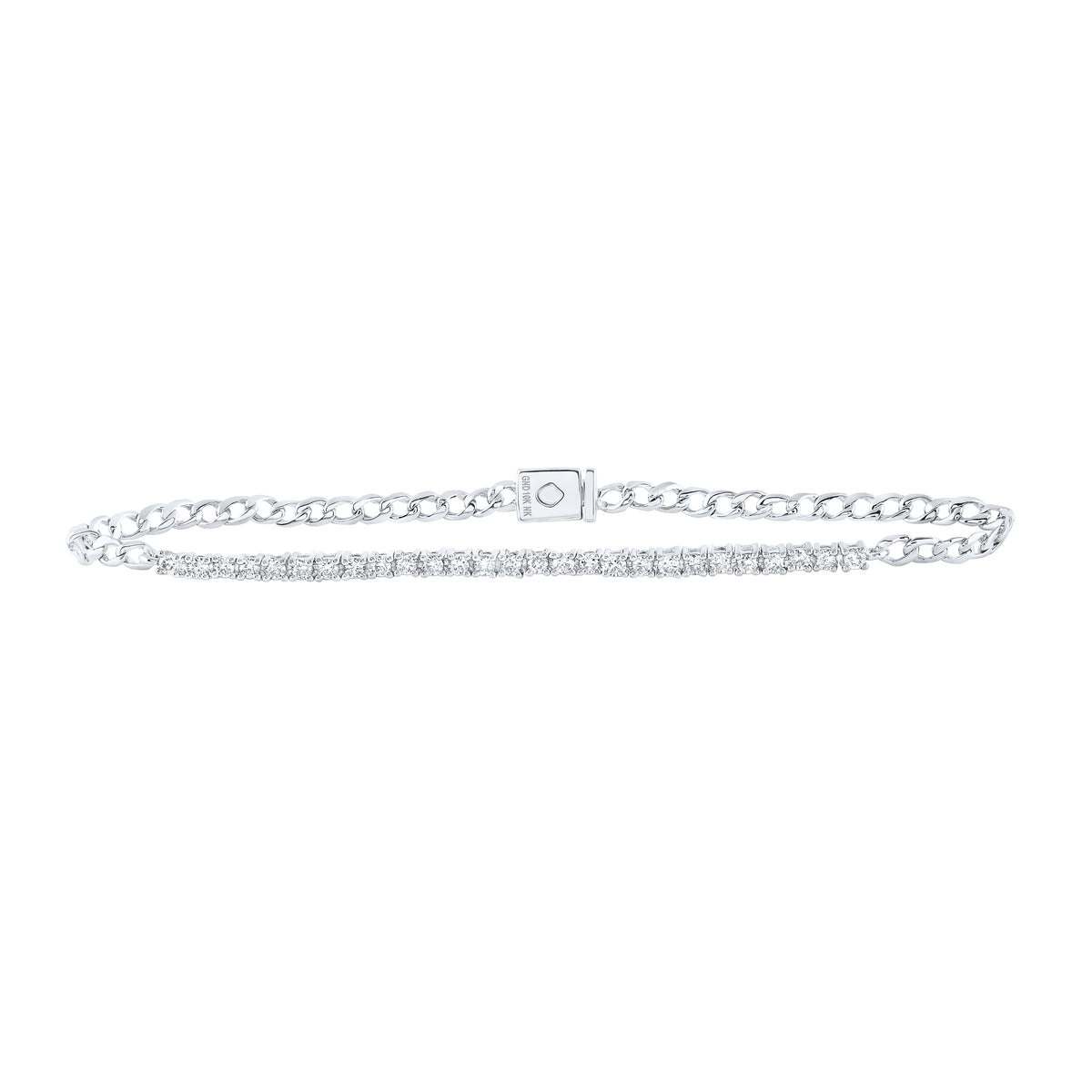 3/4CTW-DIA NK FASHION BRACELET (7 INCH)
