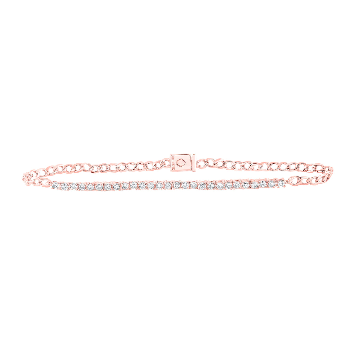 3/4CTW-DIA NK FASHION BRACELET (7 INCH)