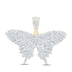 3/4CTW DIA P4 GIFT BUTTERFLY PENDANT