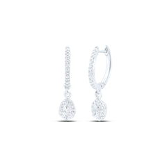 5/8 CTW DIA NKE DANGLING EARRING