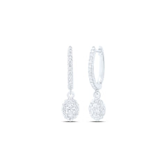 5/8 CTW DIA NKE DANGLING EARRING