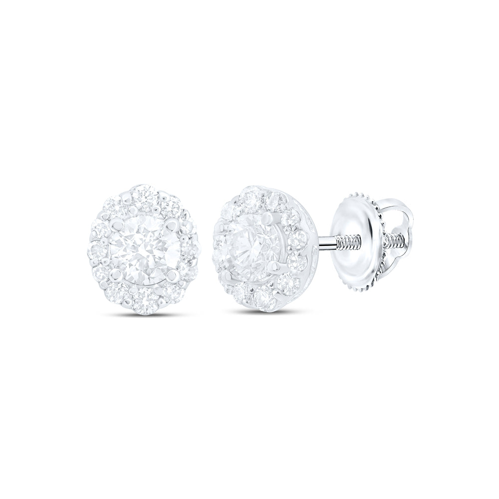 1/2CTW-DIA NKE FASHION ROUND EARRING