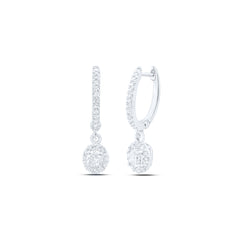 5/8 CTW DIA NKE DANGLING EARRING