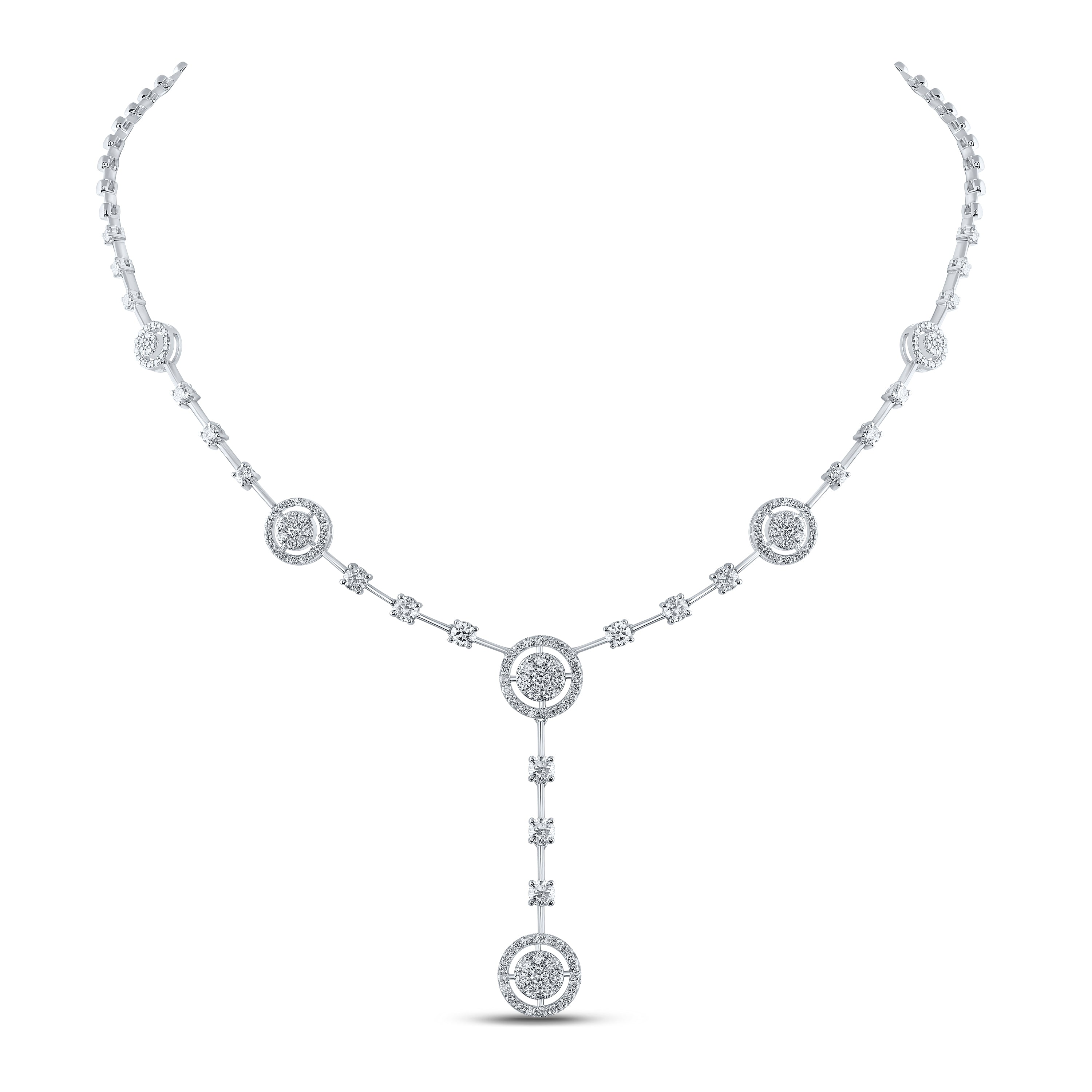 2 1/2CTW-DIA NKE FASHION NECKLACE (16 INCH)