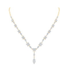 3 3/4CTW-DIA ANA M FASHION NECKLACE (17 INCH)