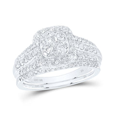 1CTW-DIA NK FASHION BRIDAL SET