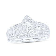 1CTW-DIA NK FASHION BRIDAL SET