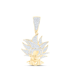 1/2CTW-DIA NK MENS CHARM