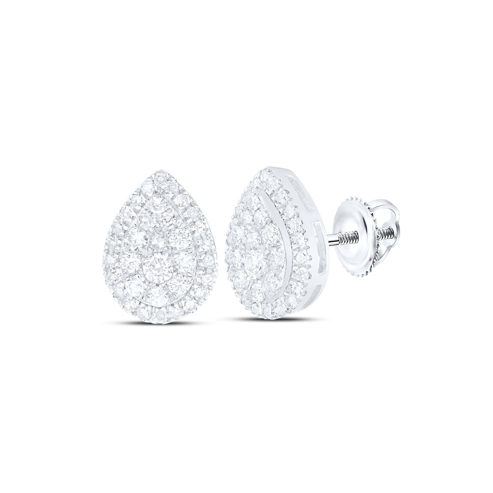 1/2CTW-DIA NK PEAR LADIES EARRING