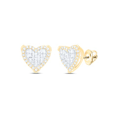 1/2CTW-DIA NK HEART EARRING