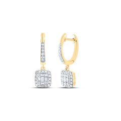 1/2CTW-DIA ANA M FASHION BAG DANGLING EARRING