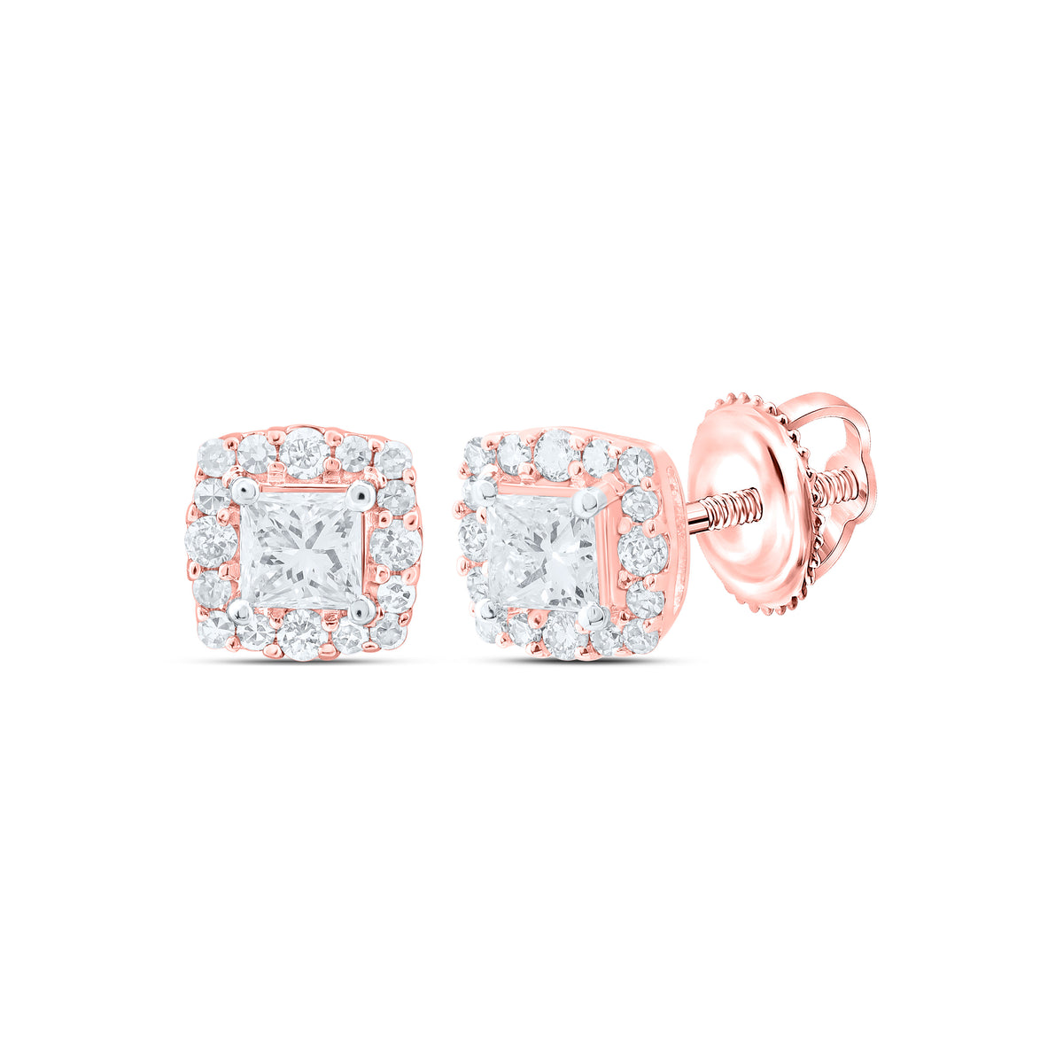 1/2CTW-DIA NKE FASHION CUSHION EARRING