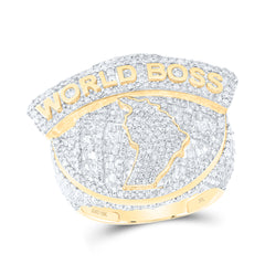 4 1/4CTW-DIA NK WORLD BOSS MENS RING