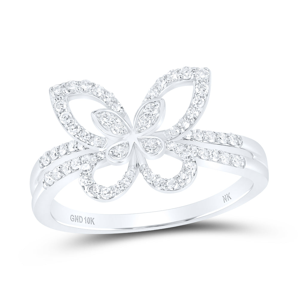 1/3 CTW DIA NK BUTTERFLY FASHION RING