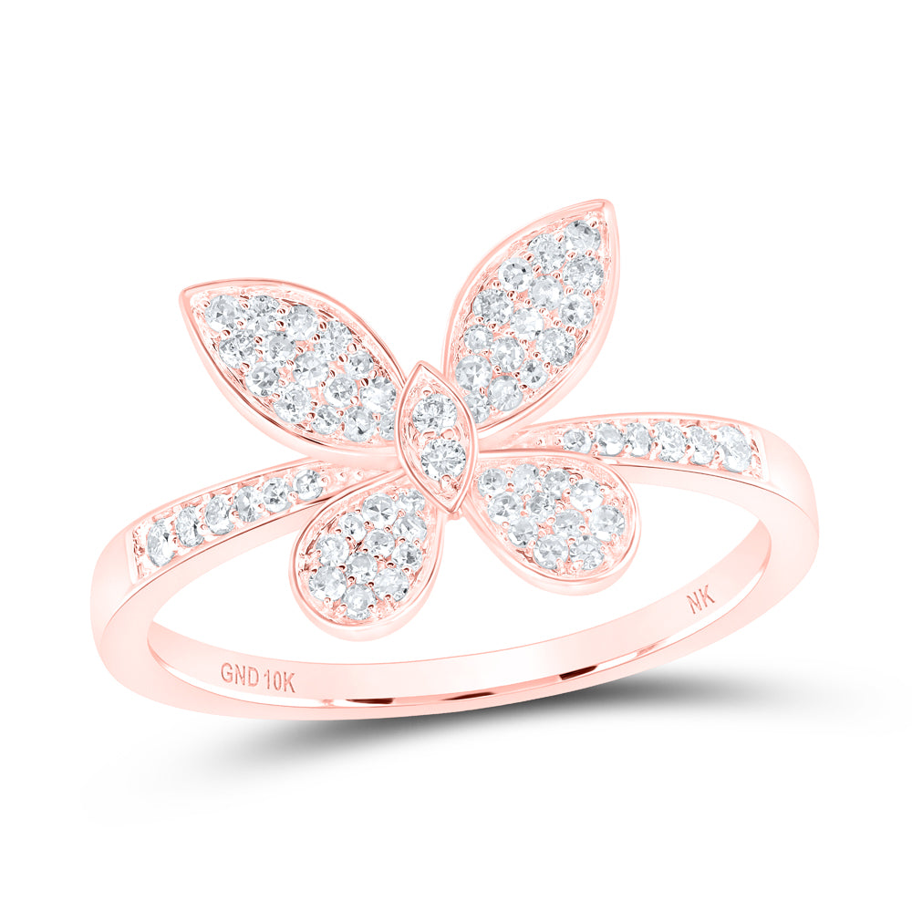 1/3 CTW DIA NK BUTTERFLY FASHION RING