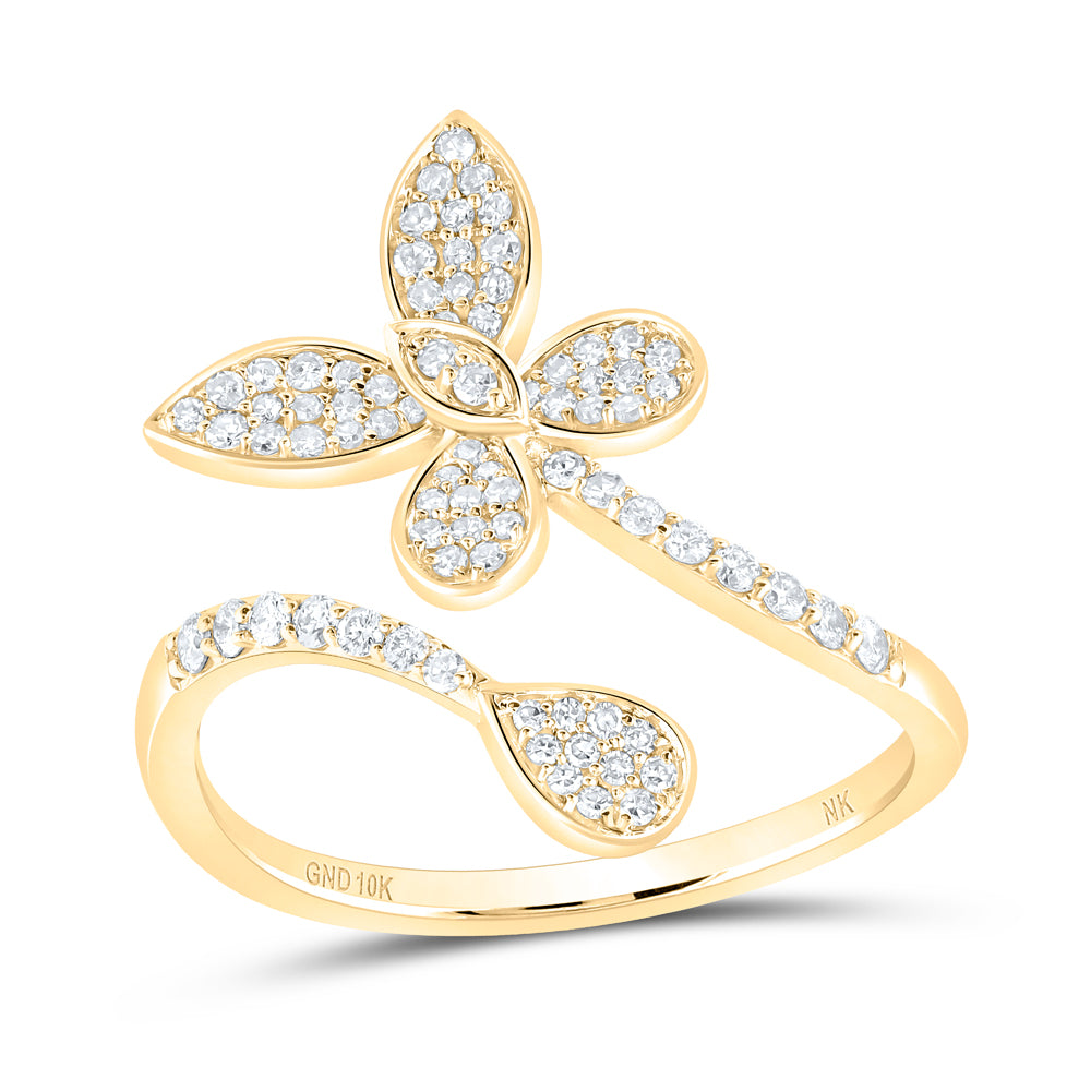 1/3 CTW DIA NK BUTTERFLY FASHION RING